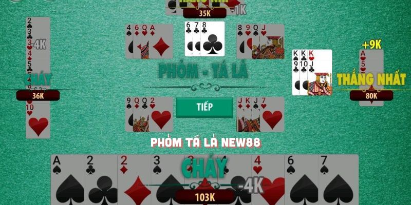 Phỏm Tá Lả - Trải Nghiệm Game Bài Trí Tuệ Cùng New88 7 Cần quan sát đối thủ để đưa ra quyết định thích đáng