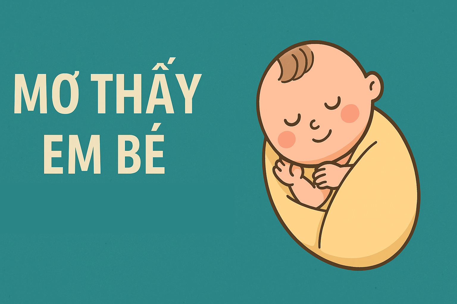Mơ Thấy Em Bé: Giải Mã Giấc Mơ Và Những Điềm Báo Bất Ngờ 5 Ý nghĩa giấc mơ thấy em bé