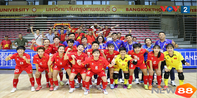 Bóng Đá futsal Nữ Việt Nam Giành HCV Lịch Sử SEA Games 33 5 Bóng đá futsal nữ Việt Nam nâng cao HCV SEA Games 33